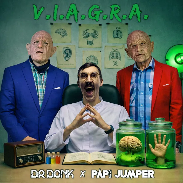 V.I.A.G.R.A. by Dr Donk, Papi Jumper - Hardstyle cover art