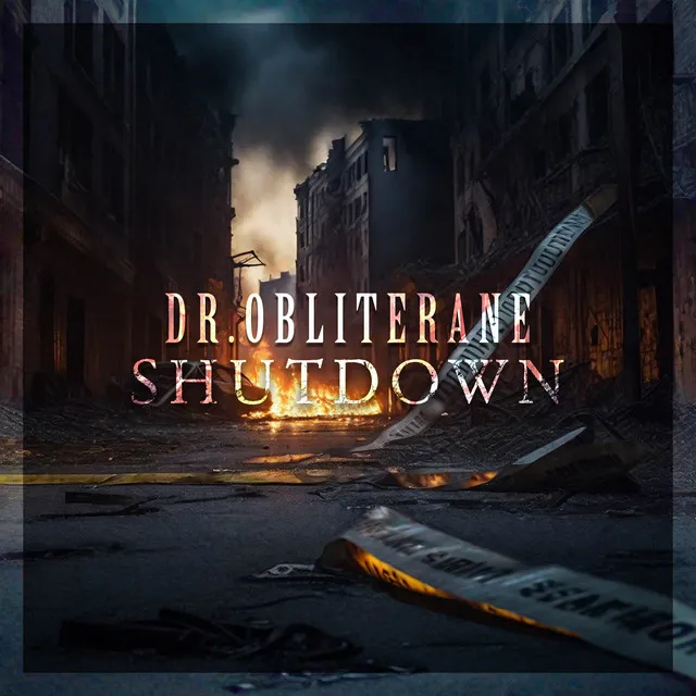 SHUTDOWN by DR. OBLITERANE - Hard Techno cover art