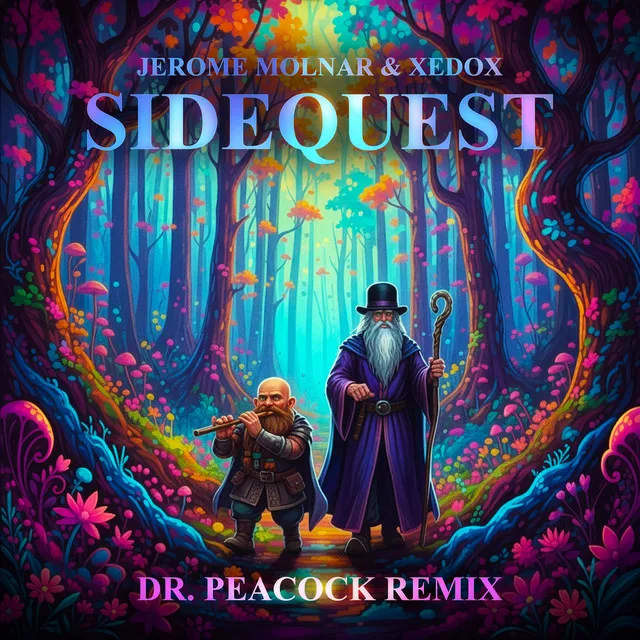 Sidequest - Dr. Peacock Remix by Dr. Peacock, Jerome Molnar, XEDOX - Frenchcore cover art