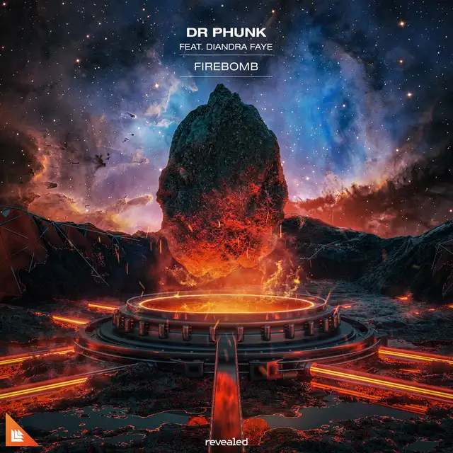Firebomb by Dr Phunk, Diandra Faye - Hardstyle cover art
