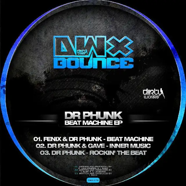 Rockin' The Beat by Dr Phunk - Hardstyle cover art
