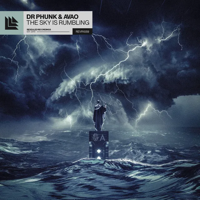 The Sky Is Rumbling by Dr Phunk, AVAO - Hardstyle cover art