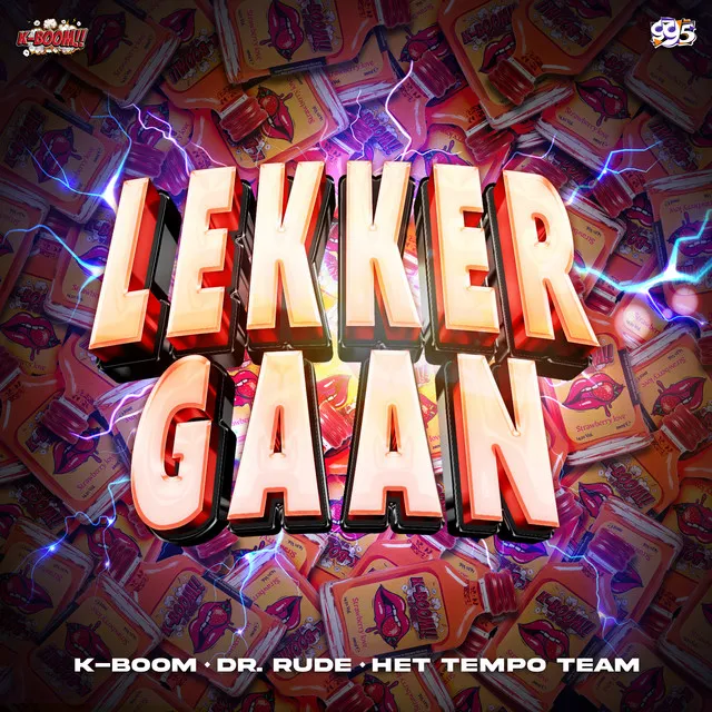 Lekker Gaan by Dr Rude, K-BOOM, Het Tempo Team - Happy Hardcore cover art