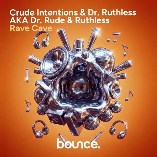 Rave Cave by Dr Rude, Ruthless, Crude Intentions, Dr Ruthless - Rawstyle cover art