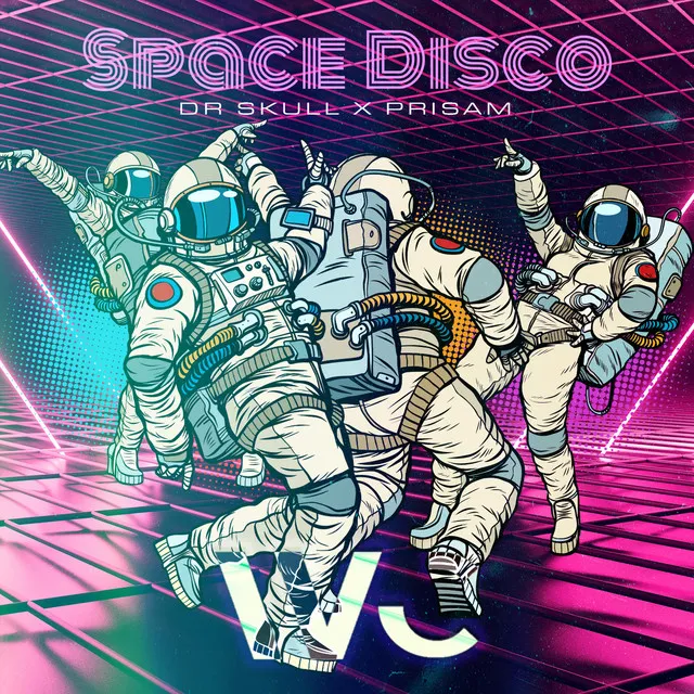 Space Disco - Radio Edit by Dr Skull, PRISAM - Hardstyle cover art