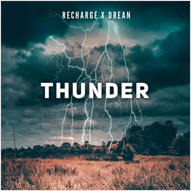 Thunder - Radio Edit by Drean, Recharge - Hardstyle cover art