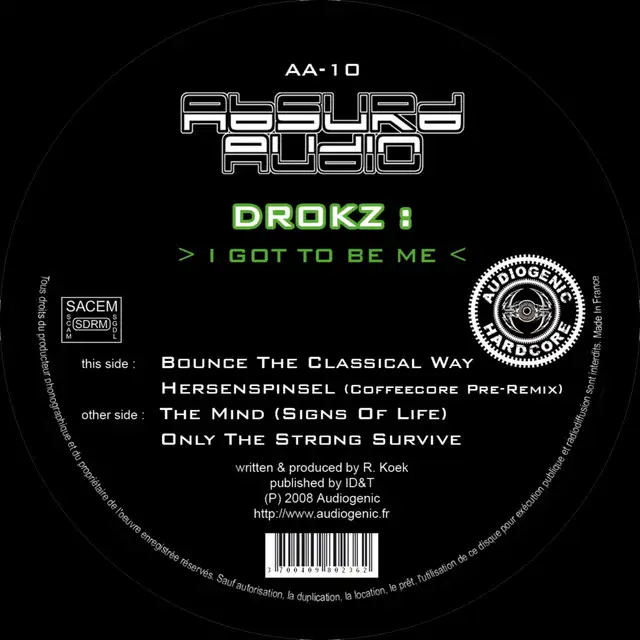 Bounce The Classical Way by Drokz - Speedcore cover art
