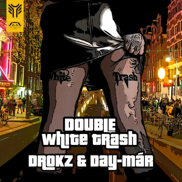 Double White Trash by Drokz, Day-Mar - Speedcore cover art