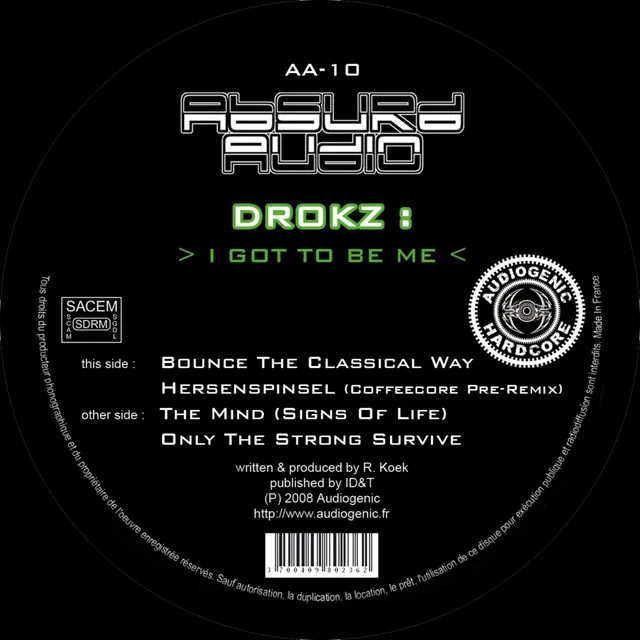 Hersenspinsel (Coffeecore Pre-Remix) by Drokz - Speedcore cover art