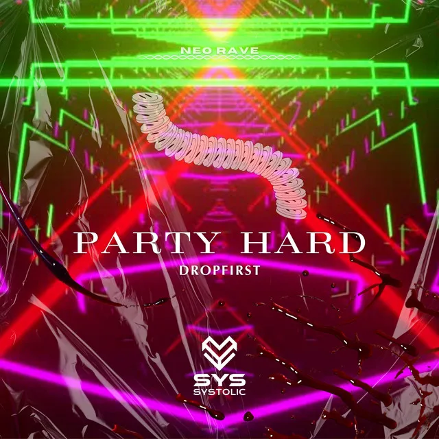 Party Hard by DROPFIRST - Hard Techno cover art
