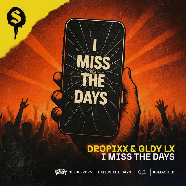I Miss The Days by DROPIXX, GLDY LX - Hardstyle cover art