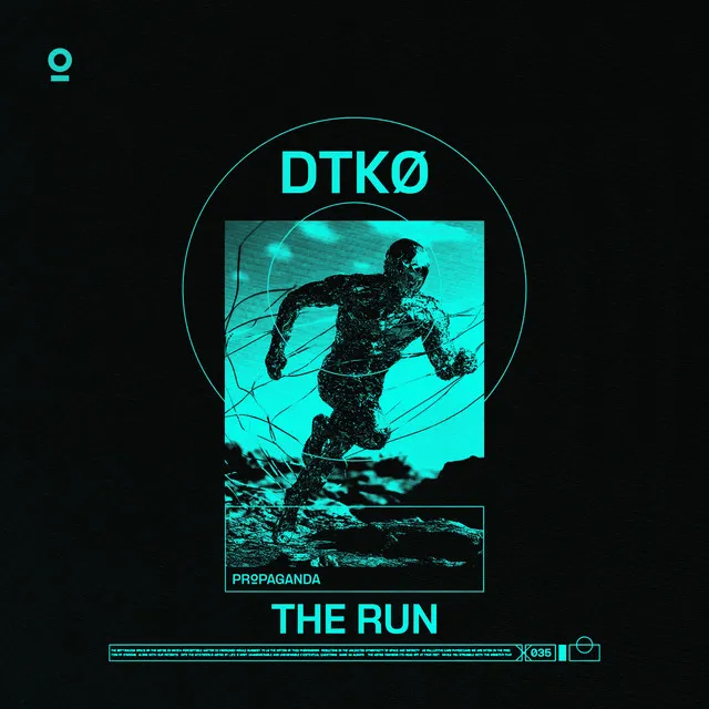 THE RUN by DTKØ - Hard Techno cover art