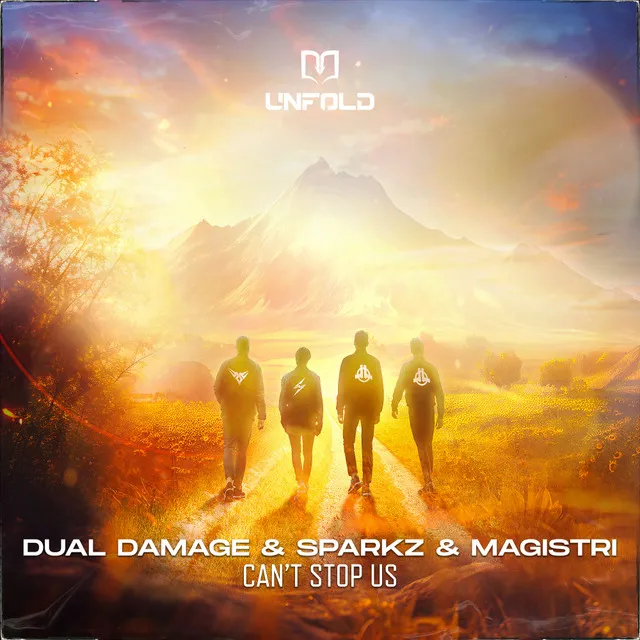 Can't Stop Us by Dual Damage, Sparkz, Magistri - Hardstyle cover art