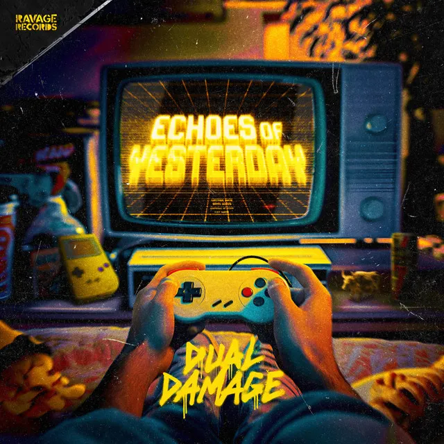 Echoes of Yesterday by Dual Damage - Hardstyle cover art