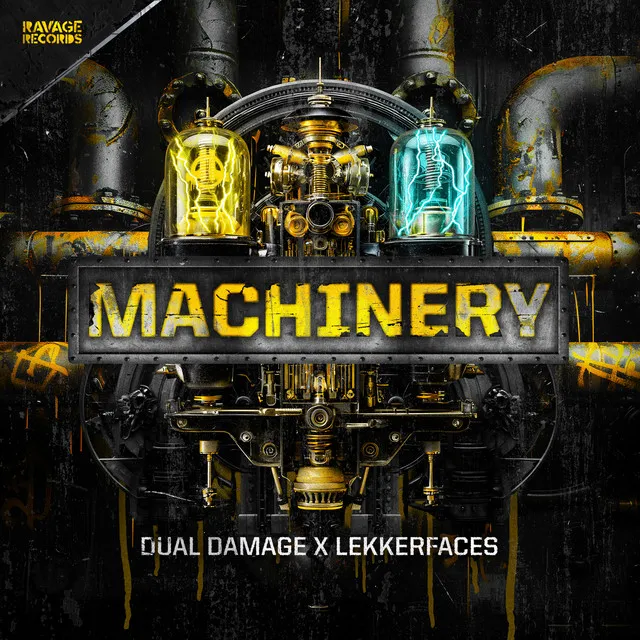 Machinery by Dual Damage, Lekkerfaces - Uptempo cover art