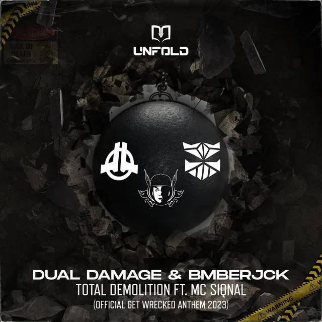 Total Demolition (Official Get Wrecked Anthem 2023) by Dual Damage, BMBERJCK, MC Siqnal - Hardstyle cover art