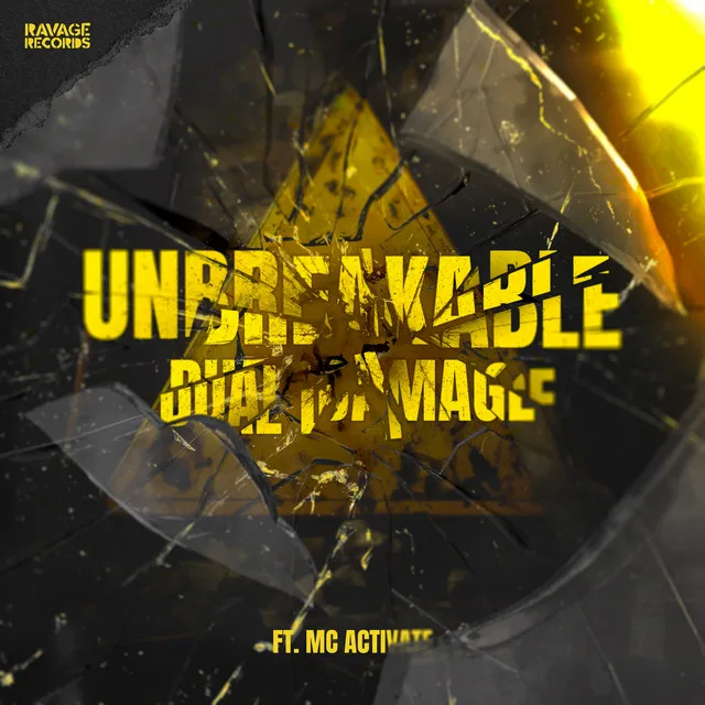 Unbreakable by Dual Damage, MC Activate - Hardstyle cover art