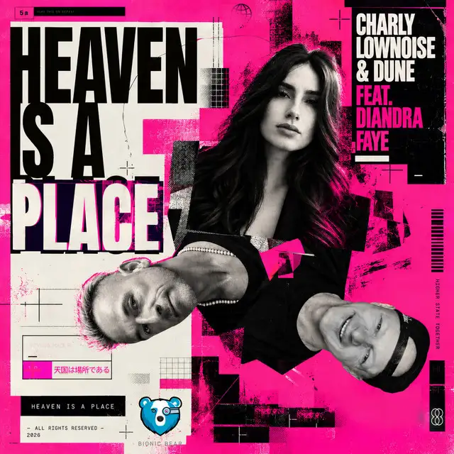 Heaven Is A Place - Extended Mix by Dune, Charly Lownoise, Diandra Faye - Happy Hardcore cover art