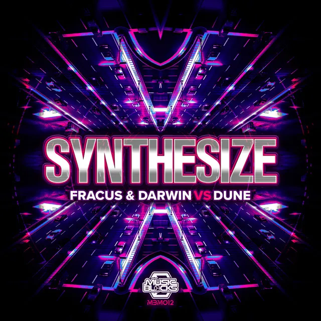 Synthesize - Radio Edit by Dune, Fracus & Darwin - Happy Hardcore cover art