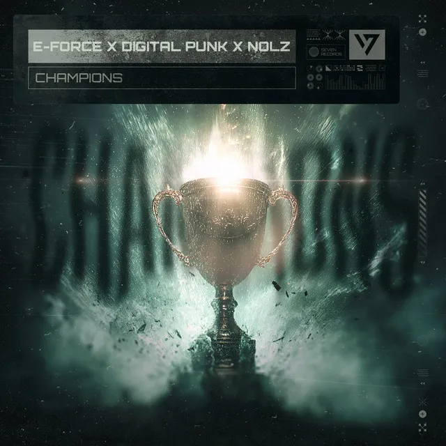 Champions by E-Force, Digital Punk, Nolz - Hardstyle cover art
