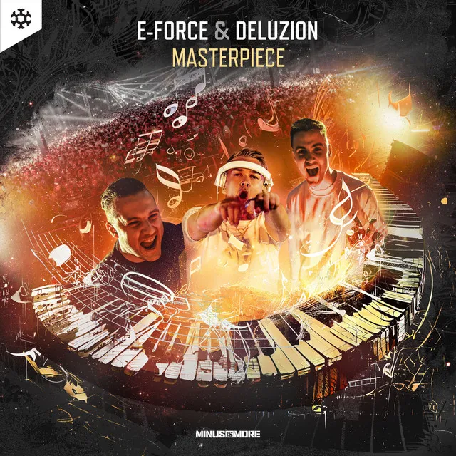 Masterpiece by E-Force, Deluzion - Hardstyle cover art