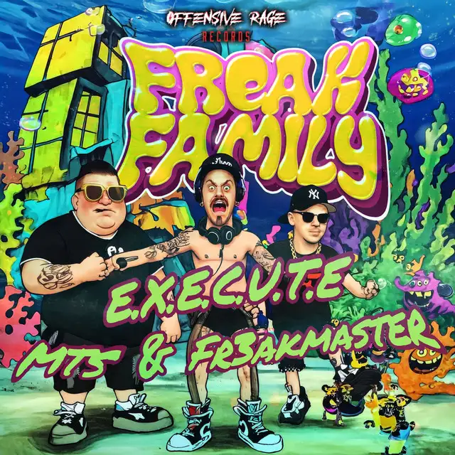 Freak Family by E.X.E.C.U.T.E, MTS & FR3AKMASTER - Uptempo cover art