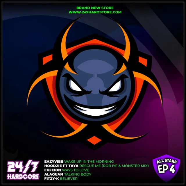 Wake Up In The Morning - Radio Mix by Eazyvibe - Happy Hardcore cover art