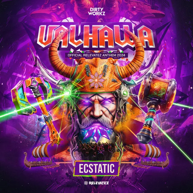 Valhalla - Official Relevatez Anthem 2024 by Ecstatic - Hardstyle cover art