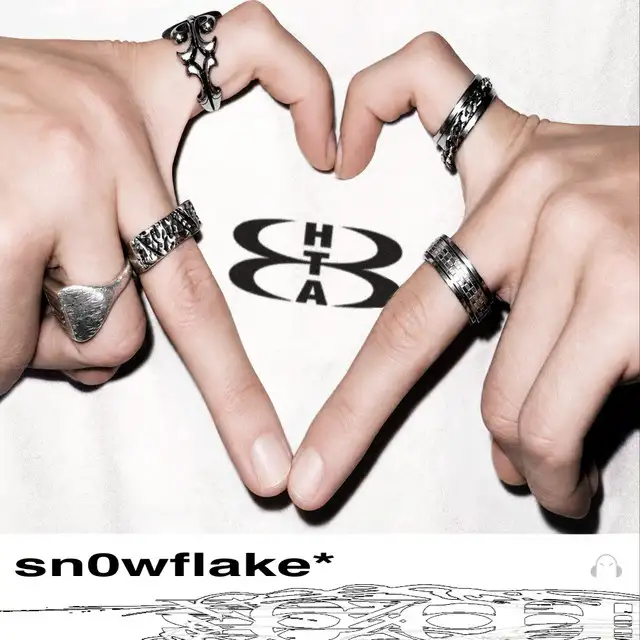 SN0WFLAKE by ECZODIA - Hard Techno cover art