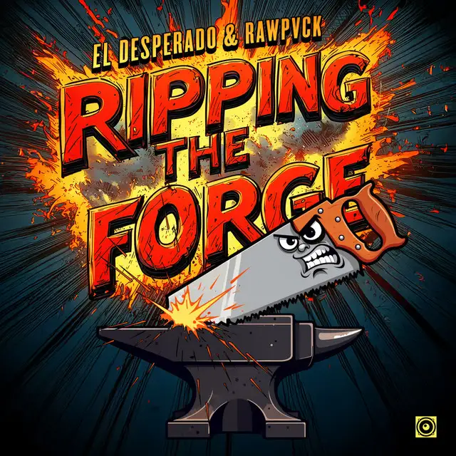Ripping The Forge by El Desperado, RAWPVCK - Hardstyle cover art