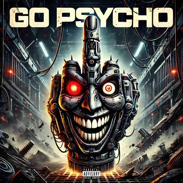 Go Psycho by elMefti - Hard Techno cover art