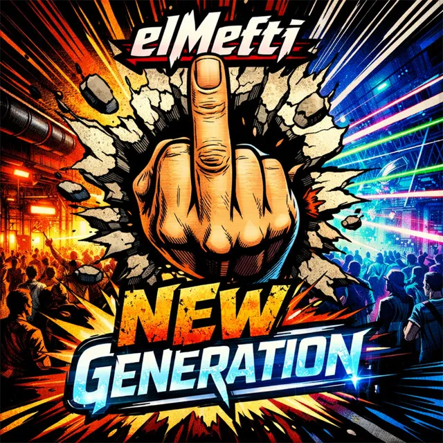 New Generation by elMefti - Hard Techno cover art