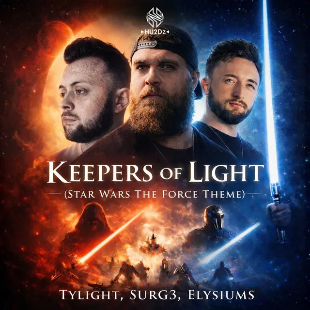 Keepers Of Light by Elysiums, SURG3, Tylight - Hardstyle cover art