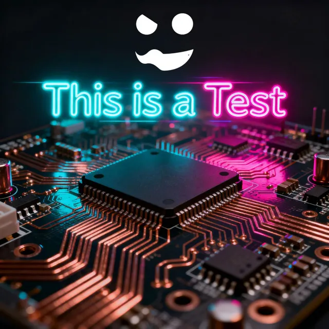 THIS IS A TEST by Emoticon - Hardstyle cover art