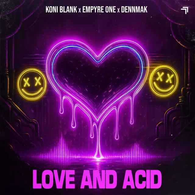LOVE AND ACID by Empyre One, Dennmak, Koni Blank - Hardstyle cover art