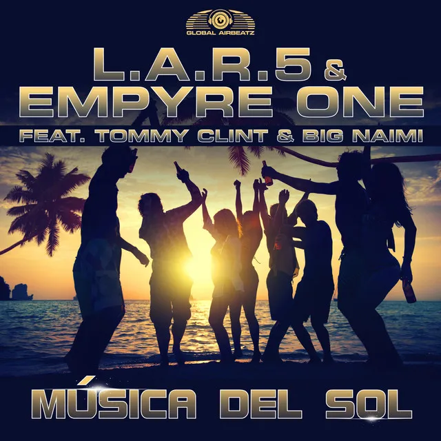 Música del Sol - Hands Up Radio Edit by Empyre One, L.A.R.5, Big Naimi, Tommy Clint - Hardstyle cover art