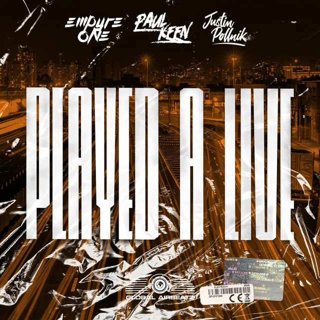 Played a Live by Justin Pollnik, Empyre One, Paul Keen - Hardstyle cover art