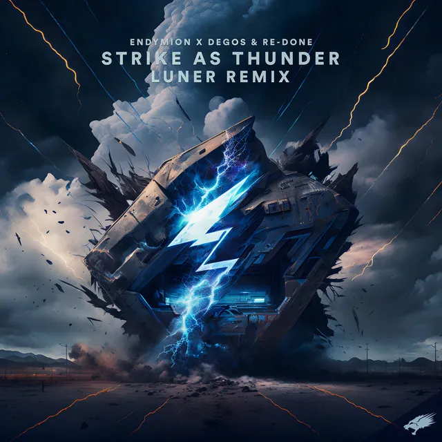 Strike As Thunder - Luner Remix Extended Mix by Endymion, Degos & Re-Done, Luner - Hardstyle cover art