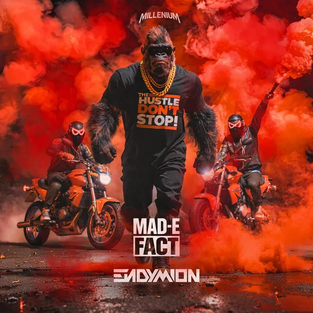 The Hustle Don't Stop by Endymion, Mad-E-Fact - Hardstyle cover art