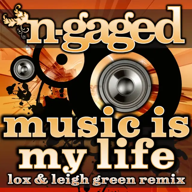Music Is My Life - Lox & Leigh Green Remix by Energy Syndicate, Cally Gage - Happy Hardcore cover art
