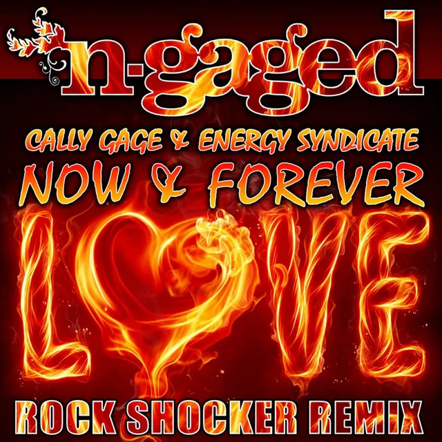 Now & Forever - Rock Shocker Remix by Energy Syndicate, Cally Gage - Happy Hardcore cover art