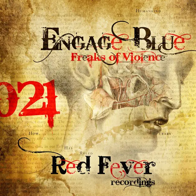 Freaks Of Violence by Engage Blue - Doomcore cover art