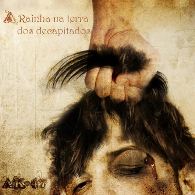 Cover art of A rainha na terra dos decapitados