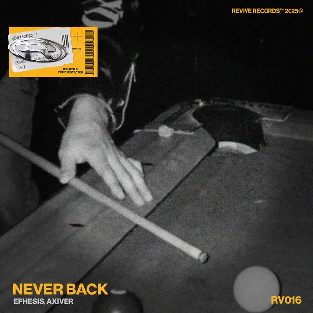 Never Back by Ephesis, Axiver - Hard Techno cover art