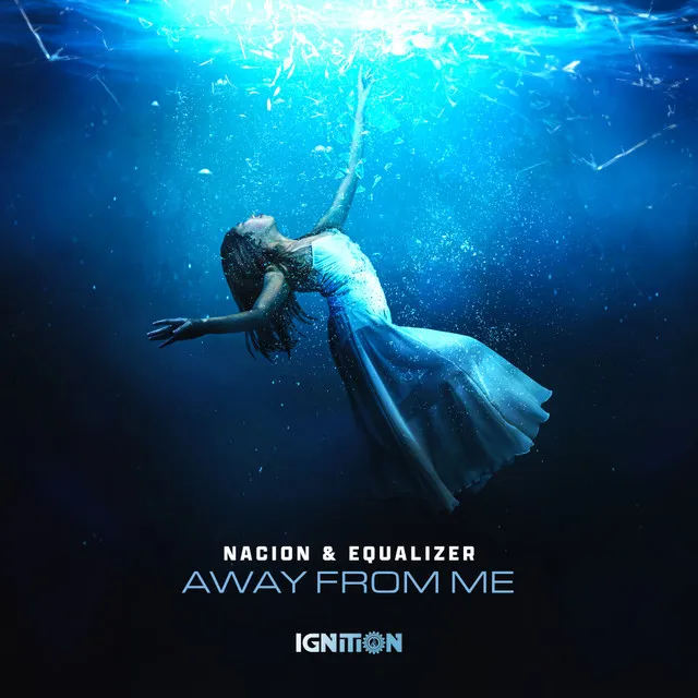 Away From Me by Equalizer, NACION - Hardstyle cover art