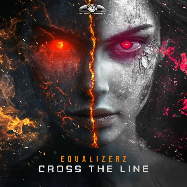 Cross the Line by Equalizerz - Hardstyle cover art