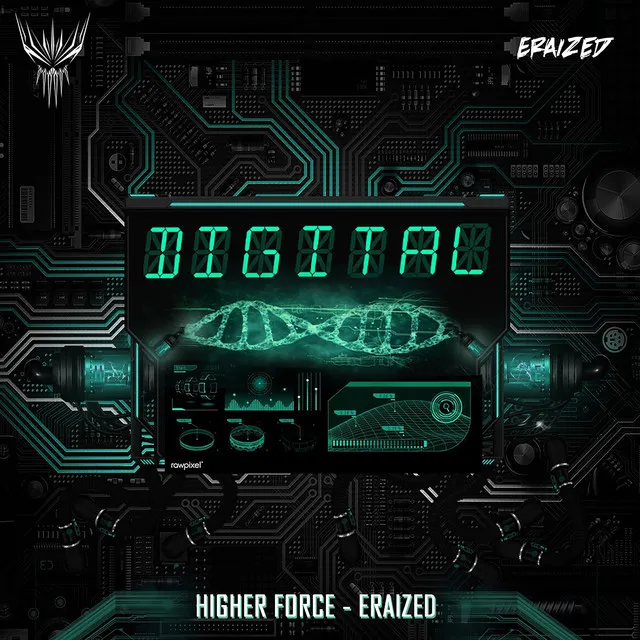 Digital by Eraized, Higher Force - Hardstyle cover art