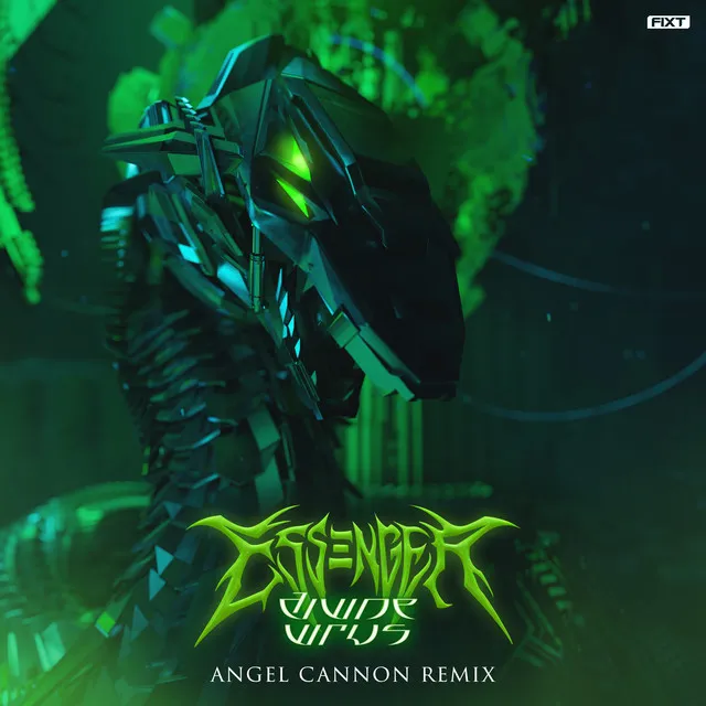 Divine Virus - ANGEL CANNON Remix by Essenger, ANGEL CANNON - Hard Techno cover art