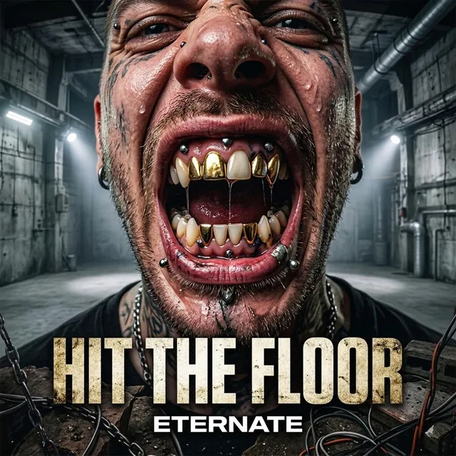 Hit The Floor by Eternate - Hard Techno cover art