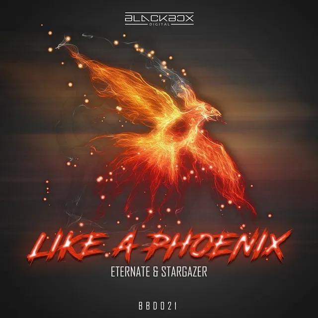Like A Phoenix by Eternate, Stargazer - Hardstyle cover art